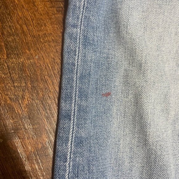 Vintage Blue Flare Wide Leg Jeans - Picture 3 of 9